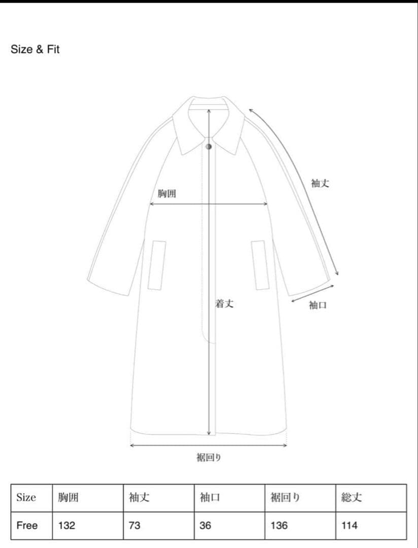 ジャケット・アウター firenze trench coat OHOTORO