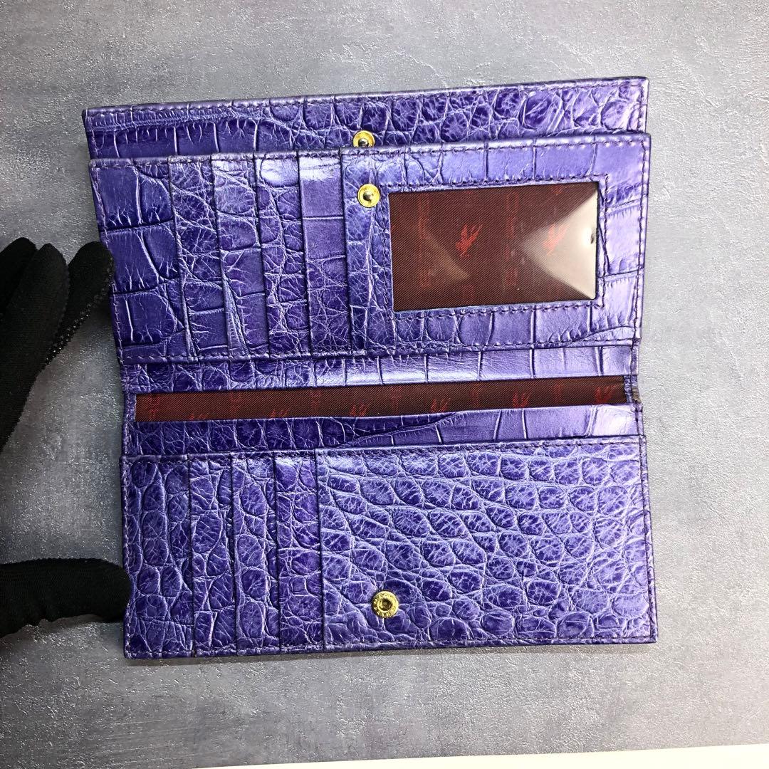 ✨️希少✨️ ETRO エトロ マルゴット ペイズリー ペガサス 長財布 ペガソ 紫