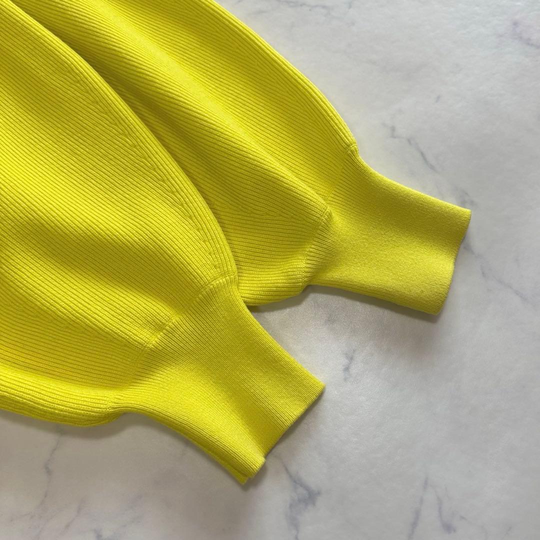 LE PHIL ルフィル 2022 フォルムカーディガン yellow