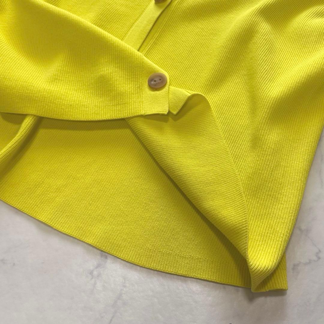 LE PHIL ルフィル 2022 フォルムカーディガン yellow