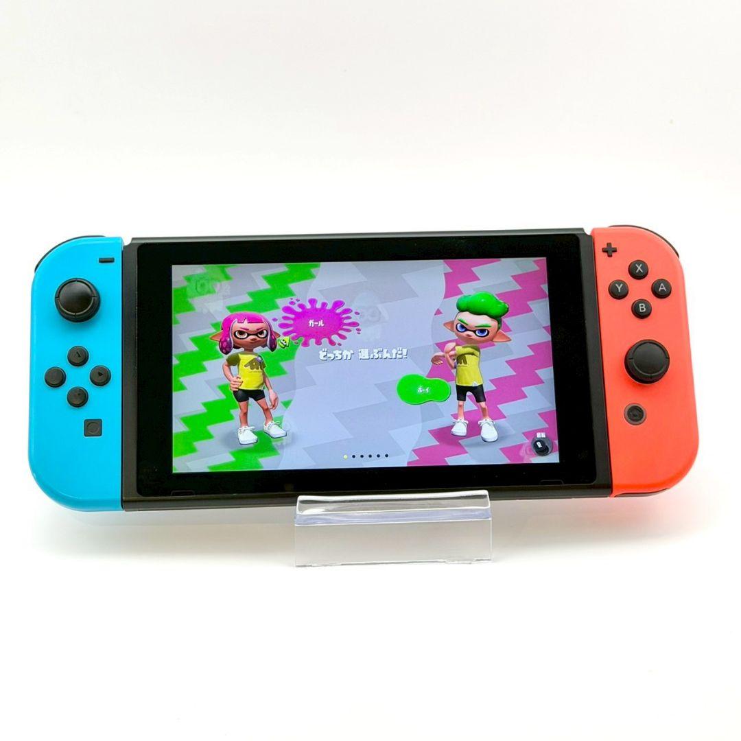 【美品】Nintendo Switch 本体のみ 動作品 任天堂 125-58