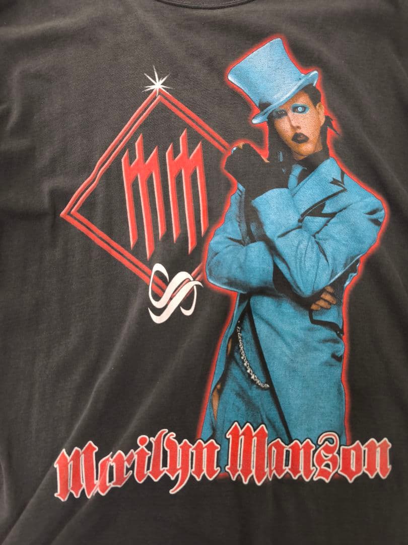 希少◎Marilyn Manson ブートレグ ユーロ　Tシャツ L