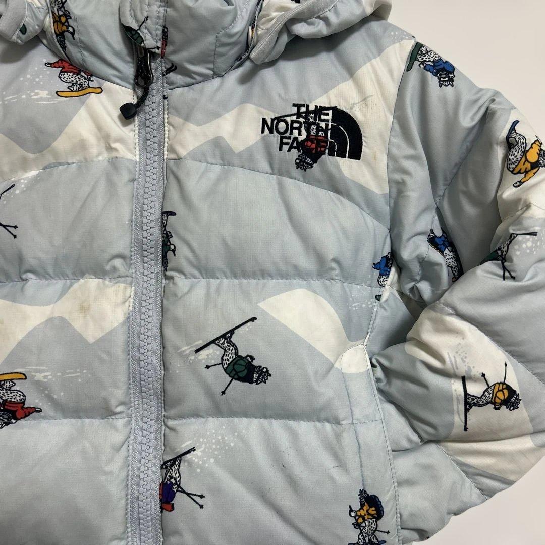 THE NORTH FACE スキーキャラクターダウンジャケット 90 フード
