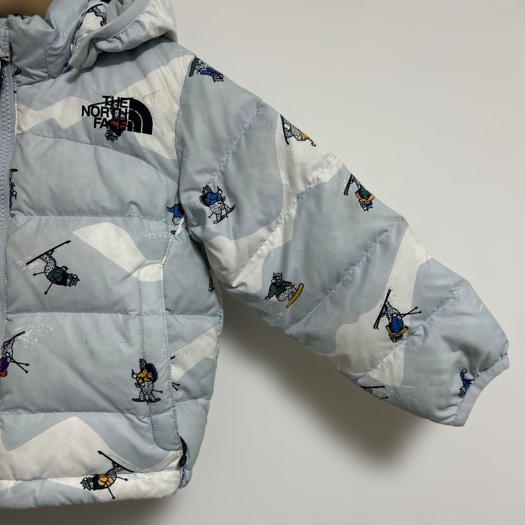 THE NORTH FACE スキーキャラクターダウンジャケット 90 フード