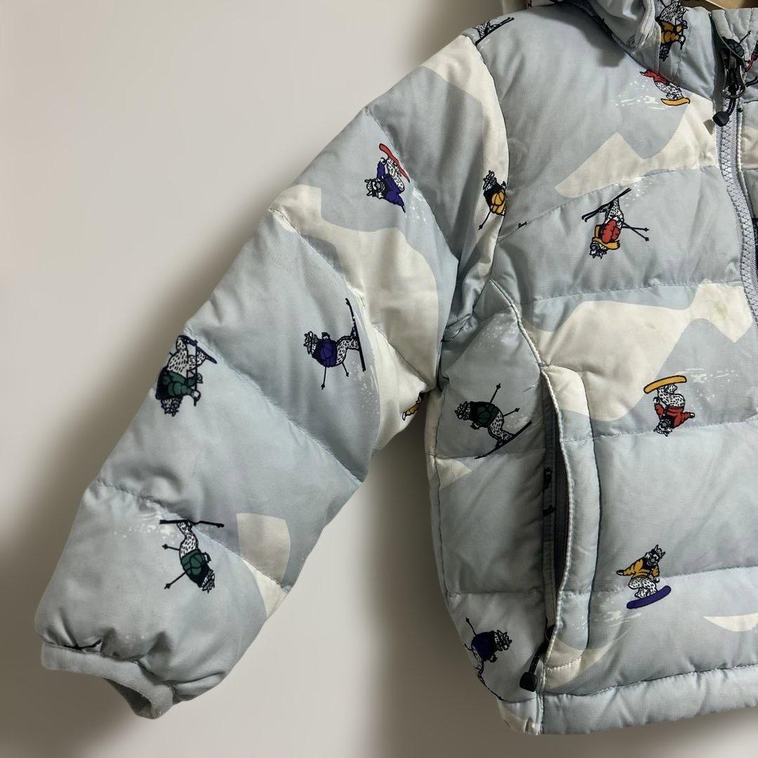 THE NORTH FACE スキーキャラクターダウンジャケット 90 フード