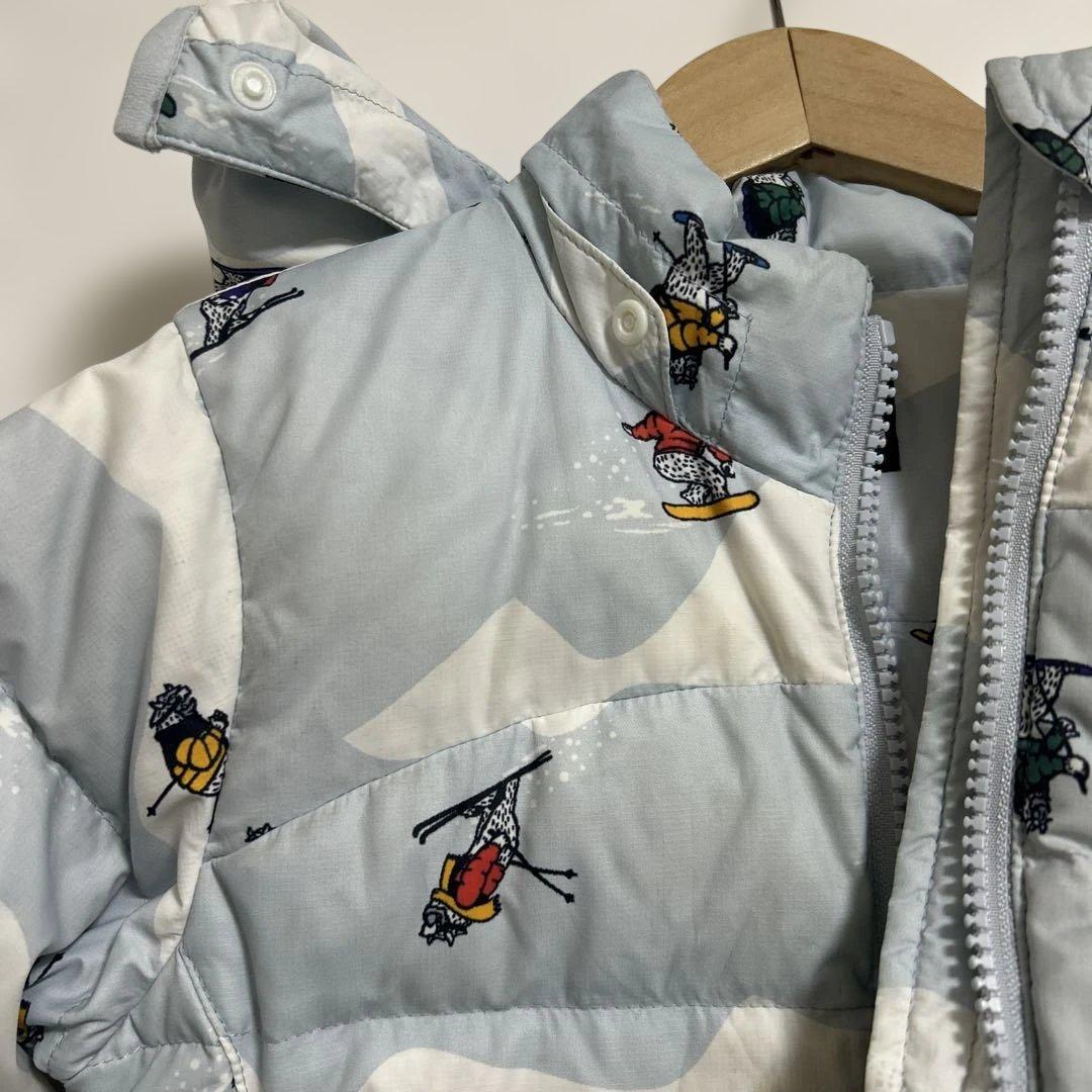THE NORTH FACE スキーキャラクターダウンジャケット 90 フード