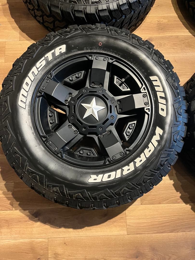 KMCロックスターホイール MONSTAタイヤ 4本セット
