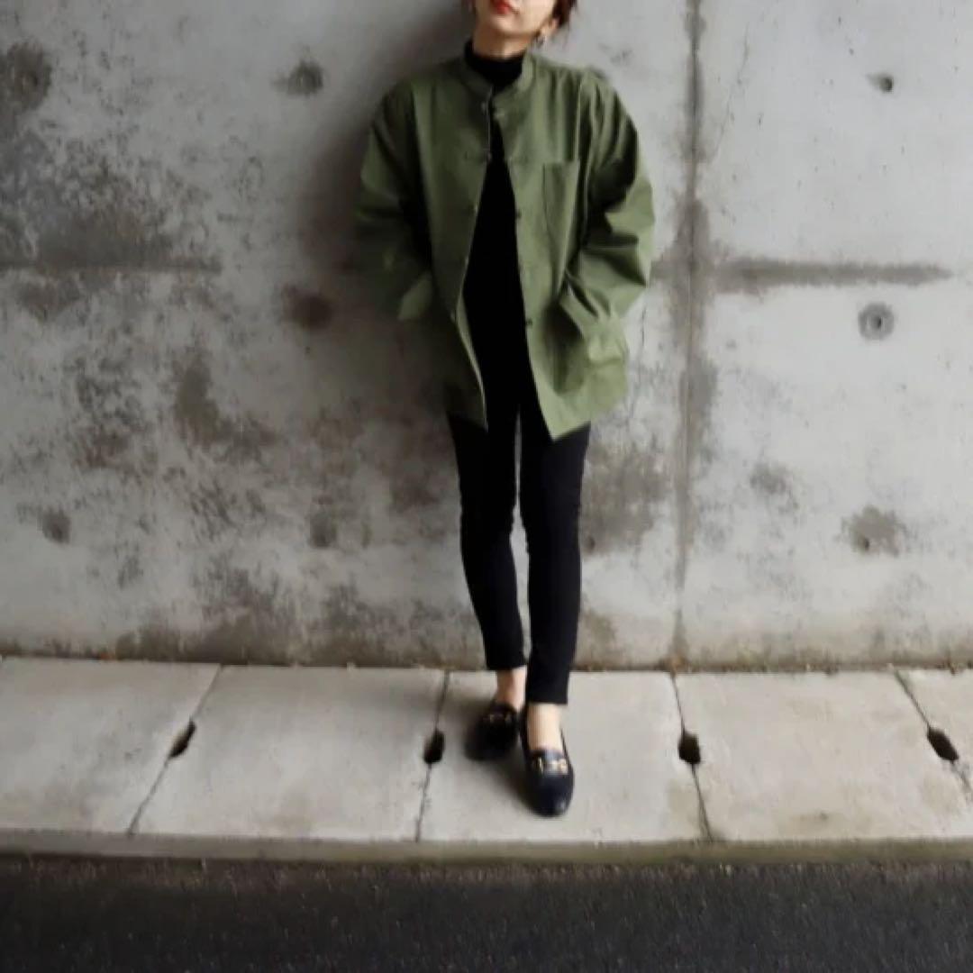 【試着のみ】epa military china shirt 大人気　完売品