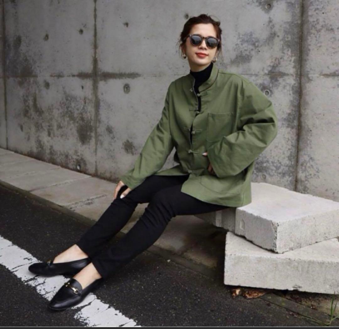 【試着のみ】epa military china shirt 大人気　完売品