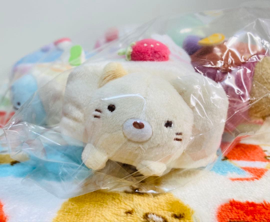 すみっコぐらし　ねこのきょうだいとおかし屋さん　シーンぬいぐるみ