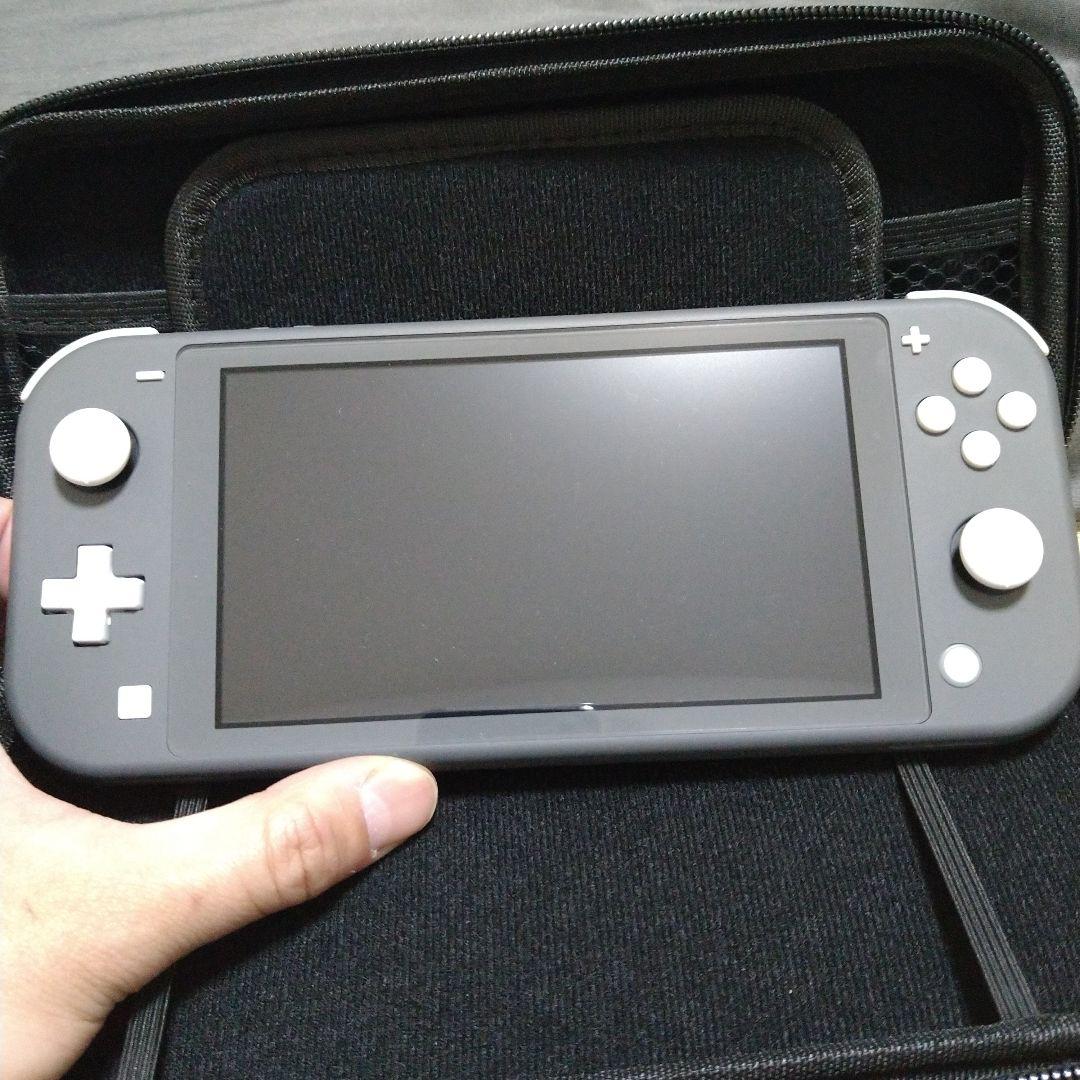 Nintendo Switch Lite グレー ケース付き