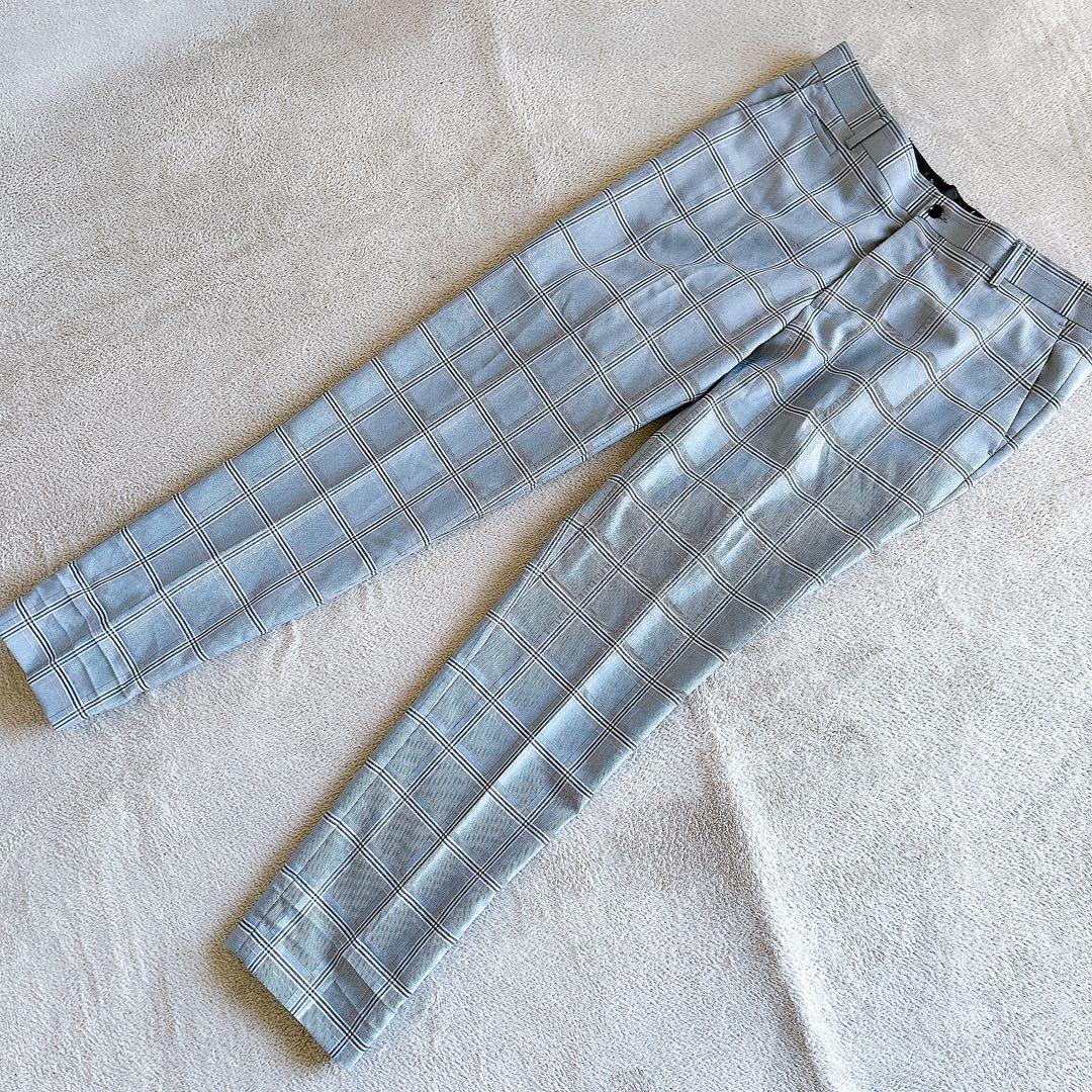 ZARA COOLMAX スーツ セットアップ グレンチェック