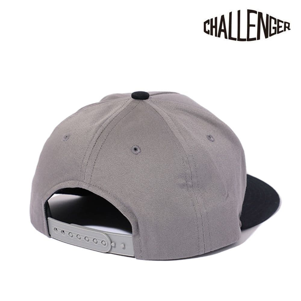 CHALLENGER BRIGADE CAP黒×灰ブラック×グレーチャレンジャー