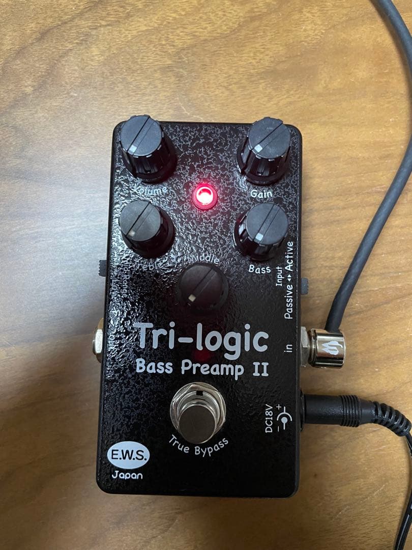 【説明文必読！】E.W.S. Tri-logic Bass Preamp II
