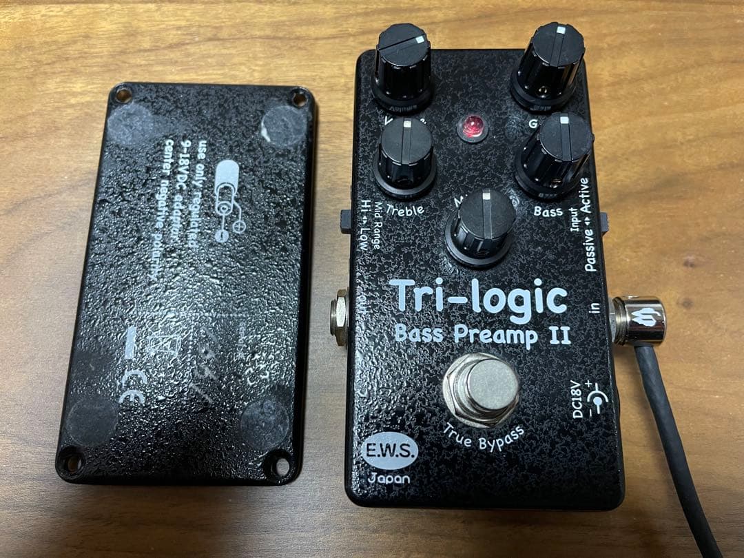 【説明文必読！】E.W.S. Tri-logic Bass Preamp II