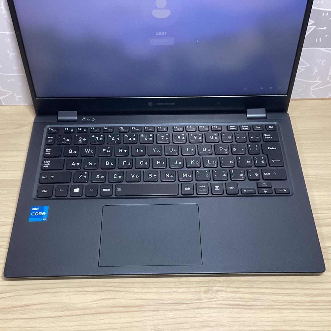 美品・軽量＞dynabook G83 i5/8G/SSD512G/Office付