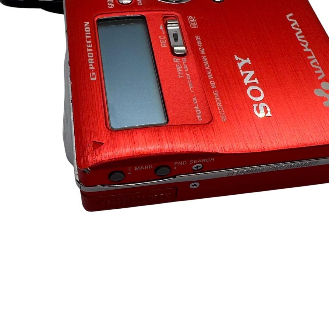 SONY MZ-R909 ポータブルMDレコーダー WALKMAN