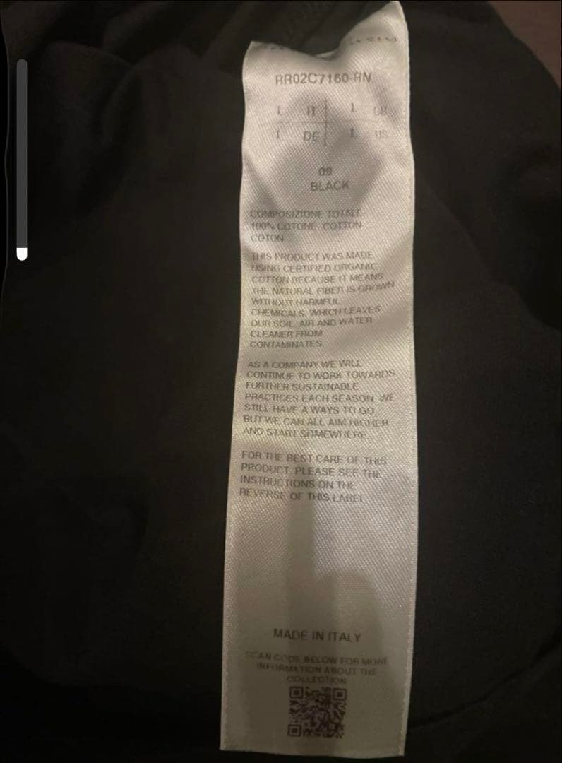 rick owens tarp L タンクトップ　ノースリーブ　リック