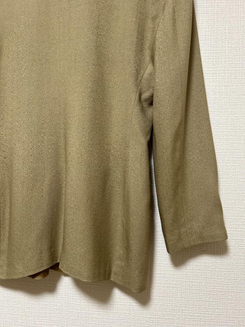 希少 80s イタリア製 GIORGIO ARMANI シルクダブルテーラード