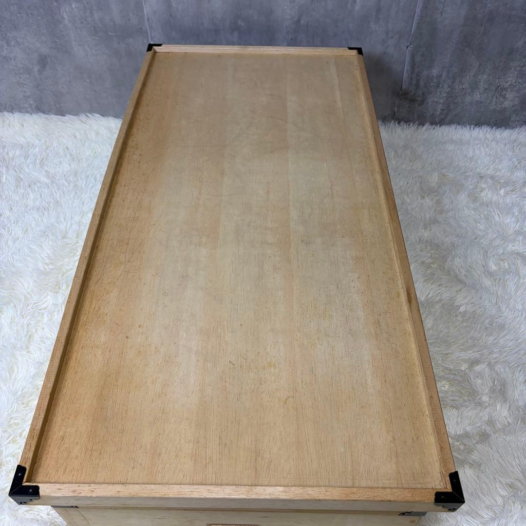 【極美品】桐箱 2段 着物 和服 衣装 桐ダンス2段 昭和レトロ
