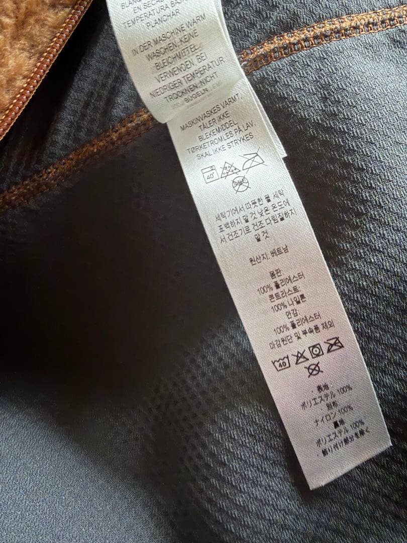 s*y様 超美品！！Patagonia フリースベスト XS ブラウン/オレンジ
