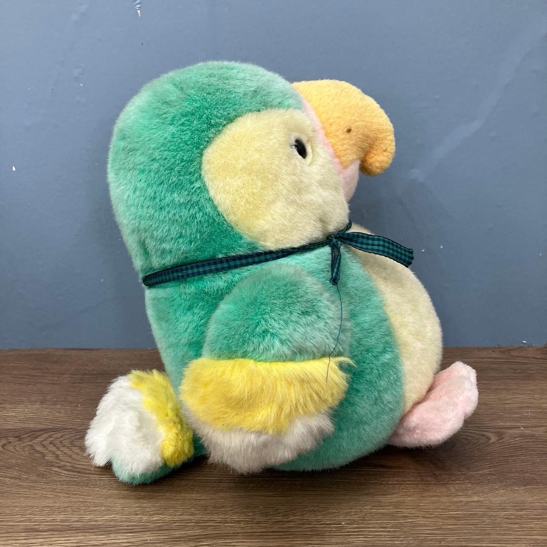 3F 希少 レトロ ロビンのパロッツート ぬいぐるみ オウム ぬいぐるみ