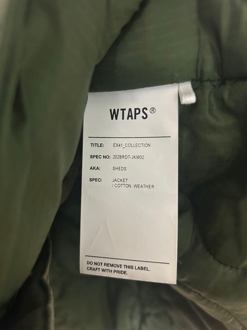 ZORN着用 WTAPS ダブルタップス SHEDS
