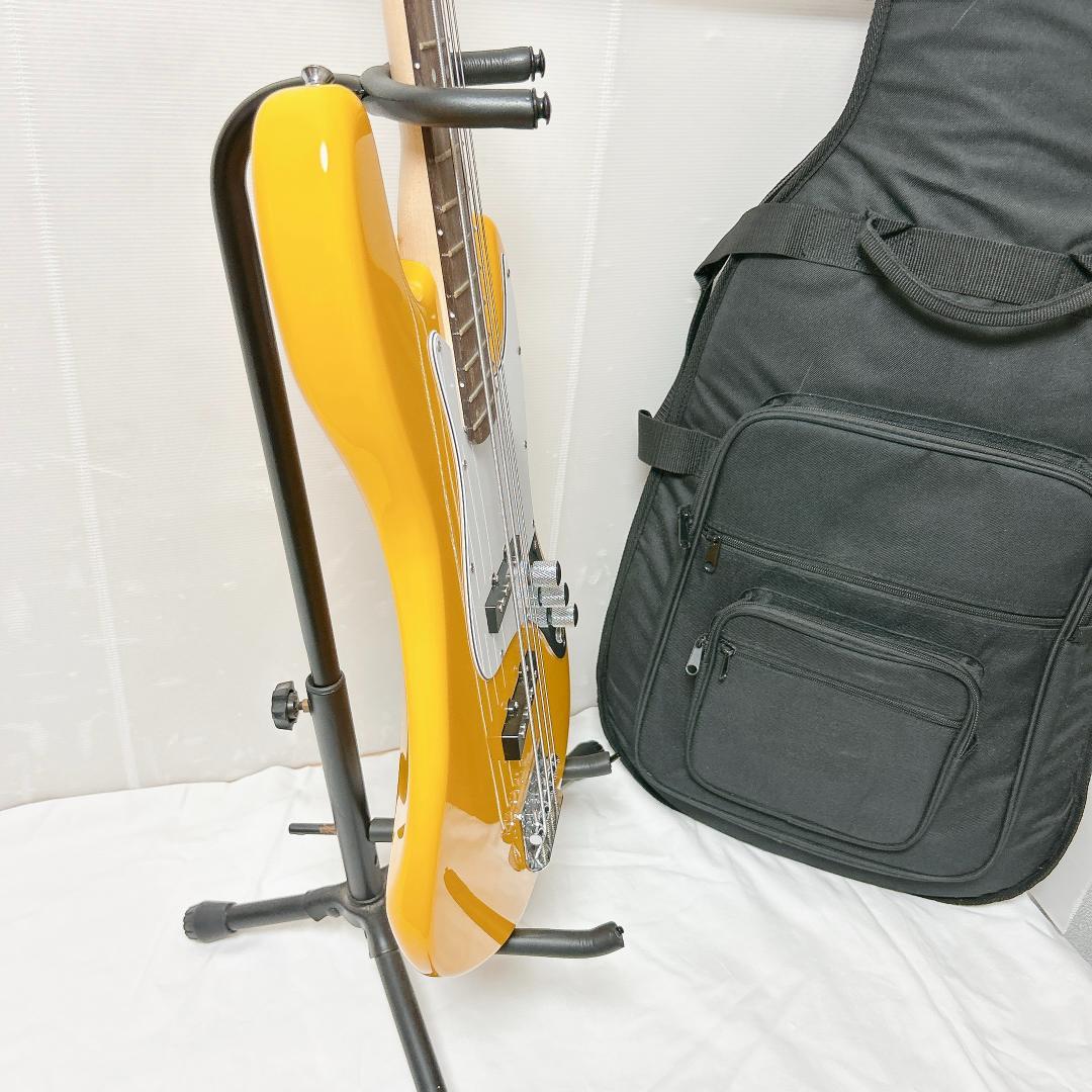 美品 Selder セルダー ジャズベース ジャズベ 黄色 イエロー