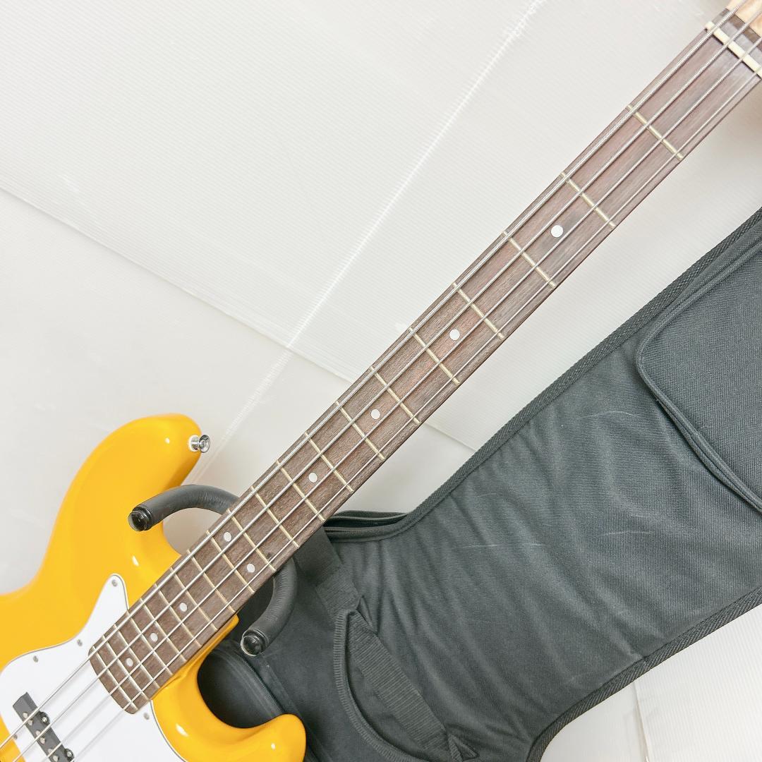 美品 Selder セルダー ジャズベース ジャズベ 黄色 イエロー