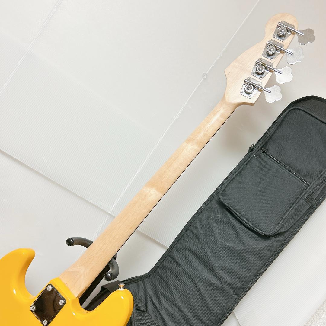 美品 Selder セルダー ジャズベース ジャズベ 黄色 イエロー