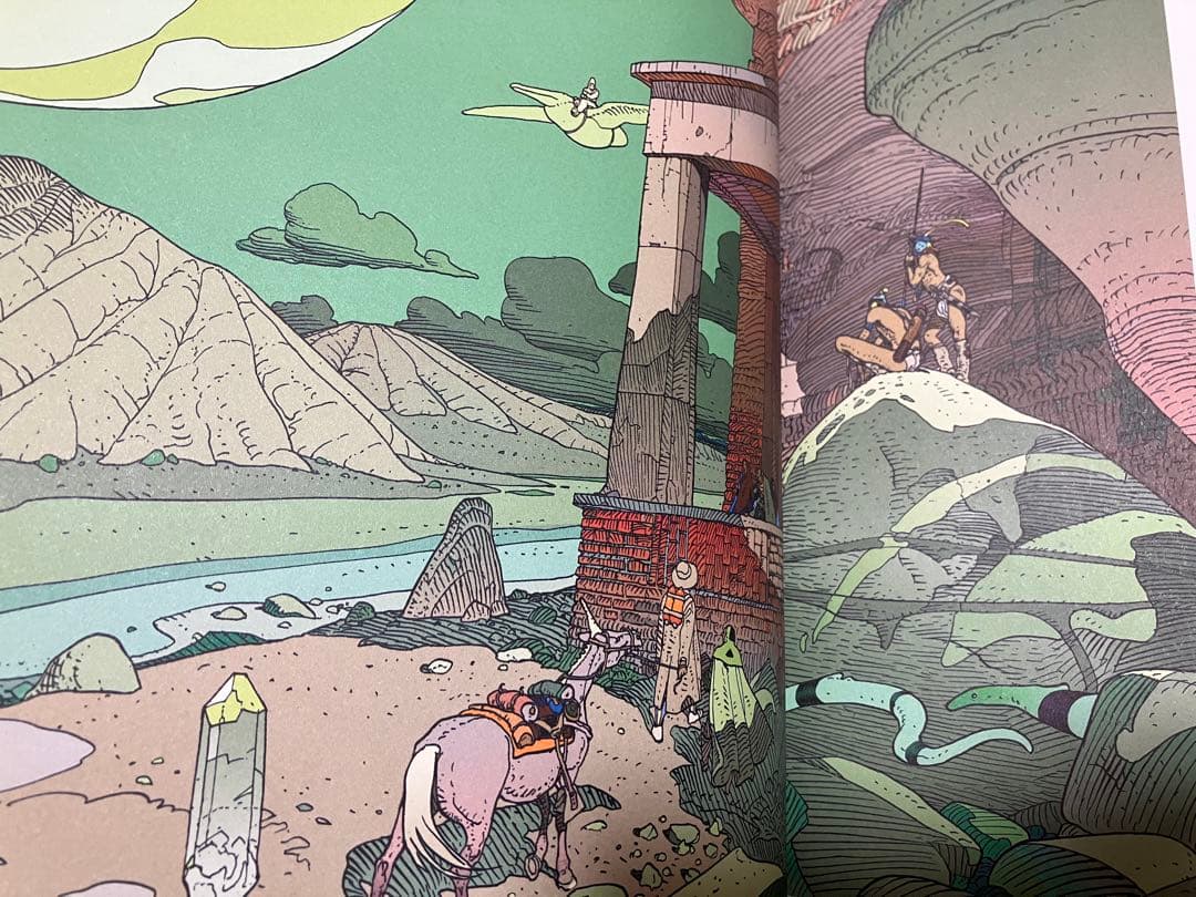 アルザック　アートブック　メビウス　ARZAK ARTBOOK MOEBIUS
