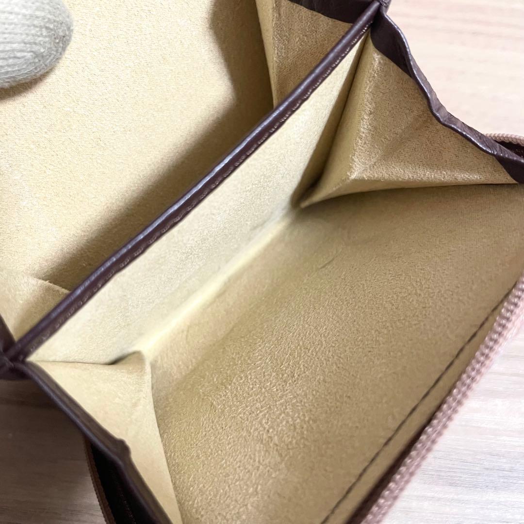 未使用級/アタオ　二つ折り財布　メリヴィトロ　ステンドグラス　マルチカラー