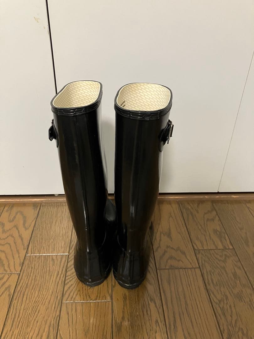 靴 HUNTER ORIGINAL GLOSS TALL UK5 US7 EU38