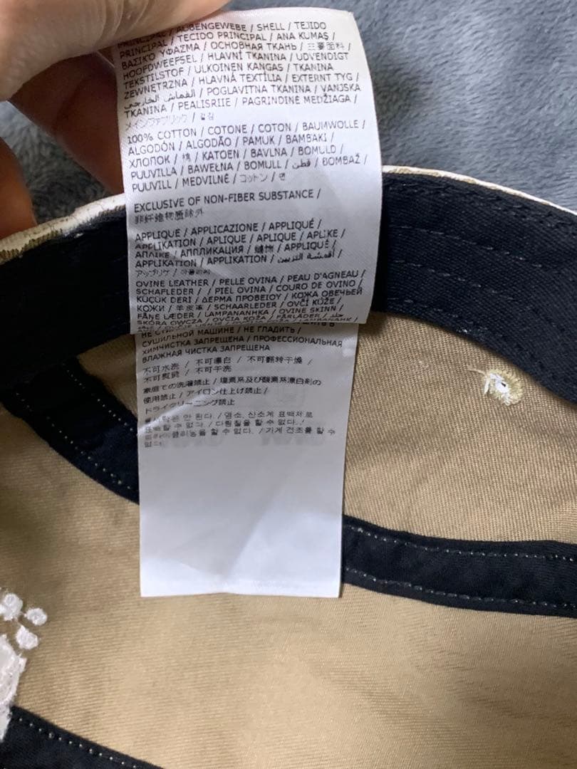 maison margiela x supreme キャップ