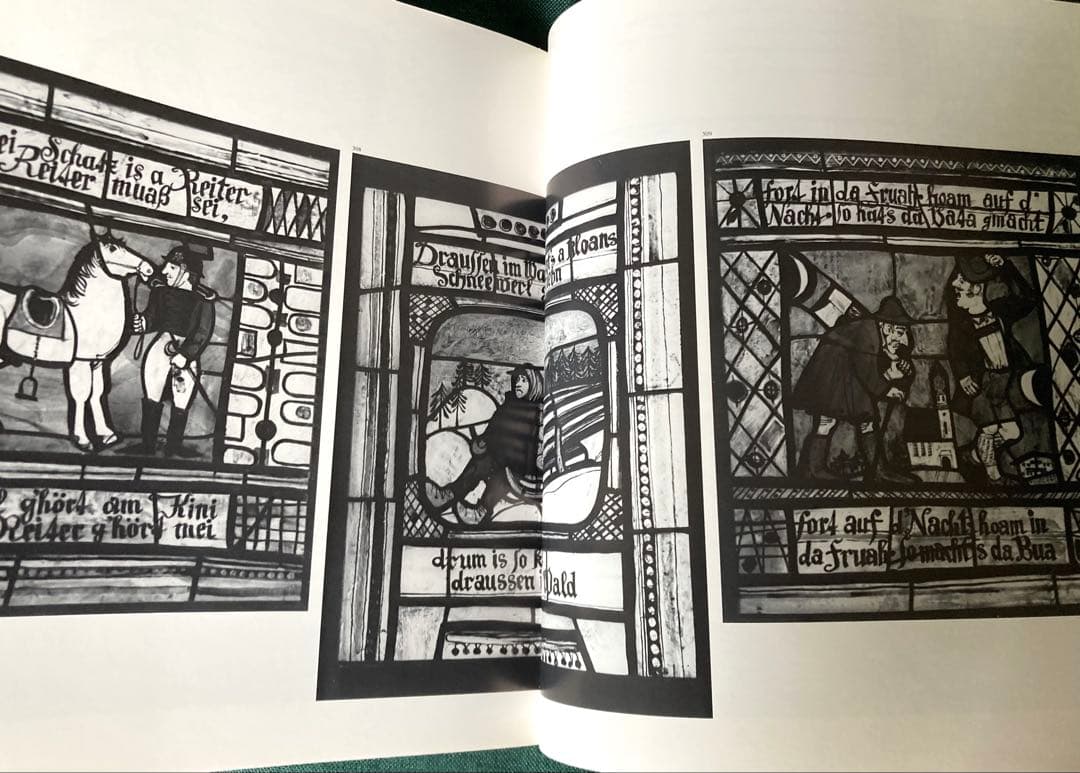 稀少 ドイツ ステンドグラスの本 洋書