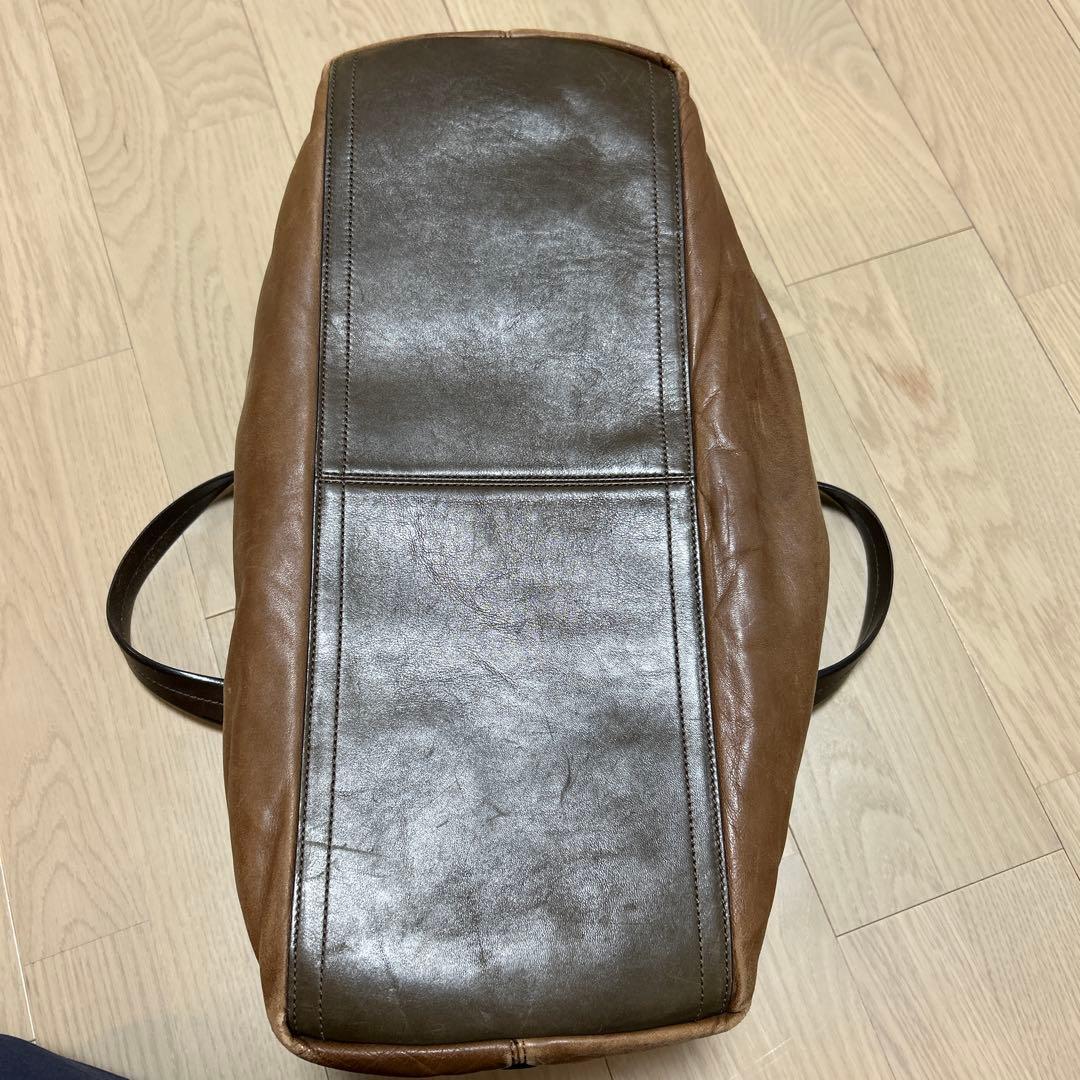 coach ボストンバック　本革