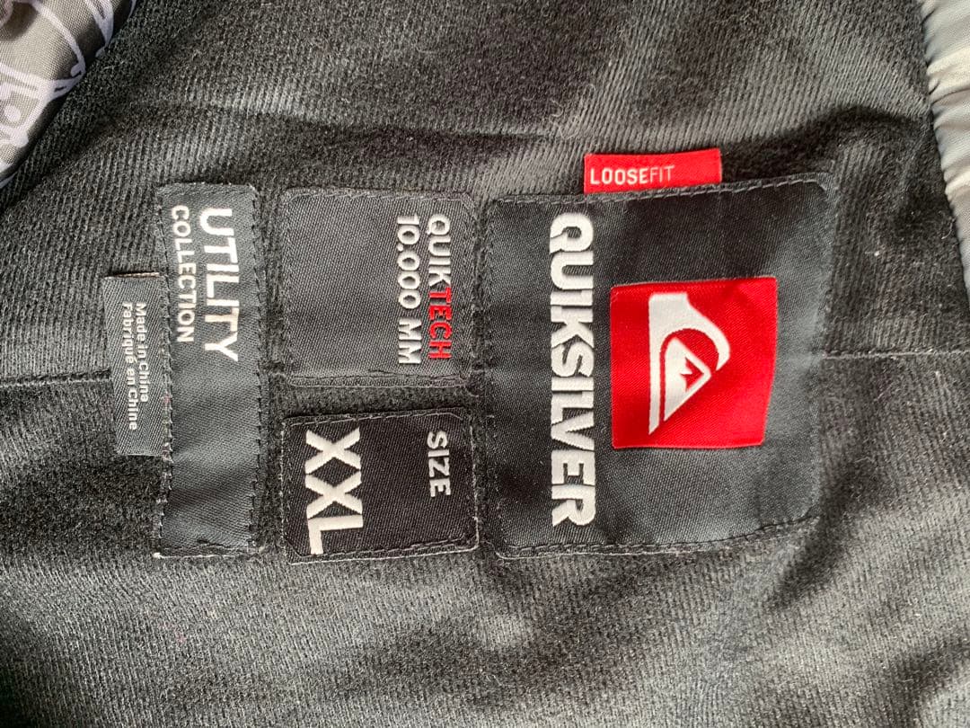 Quick silver スノーボード ウェア 2XL 上下セット