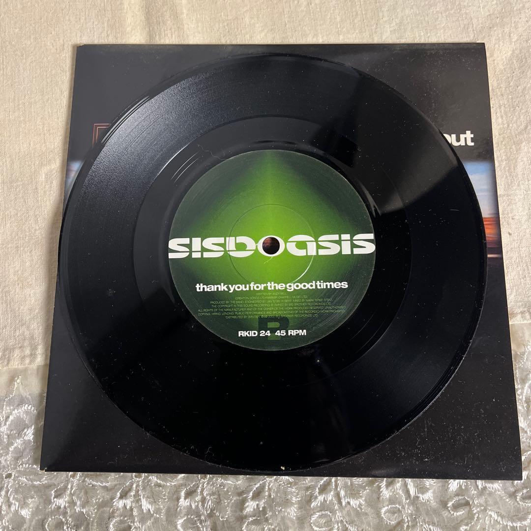 7インチ◾️oasis オアシス Stop Crying〜 レコード シングル