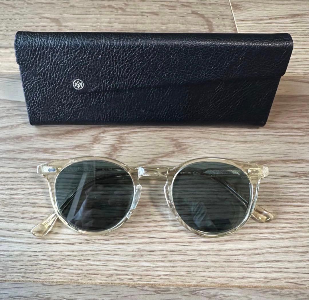新品　ayame アヤメ BOSTON ボストン クリスタルゴールド サングラス