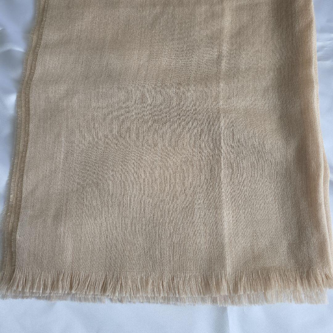 Max Mara ベージュ シルク混合 ストール新品未使用