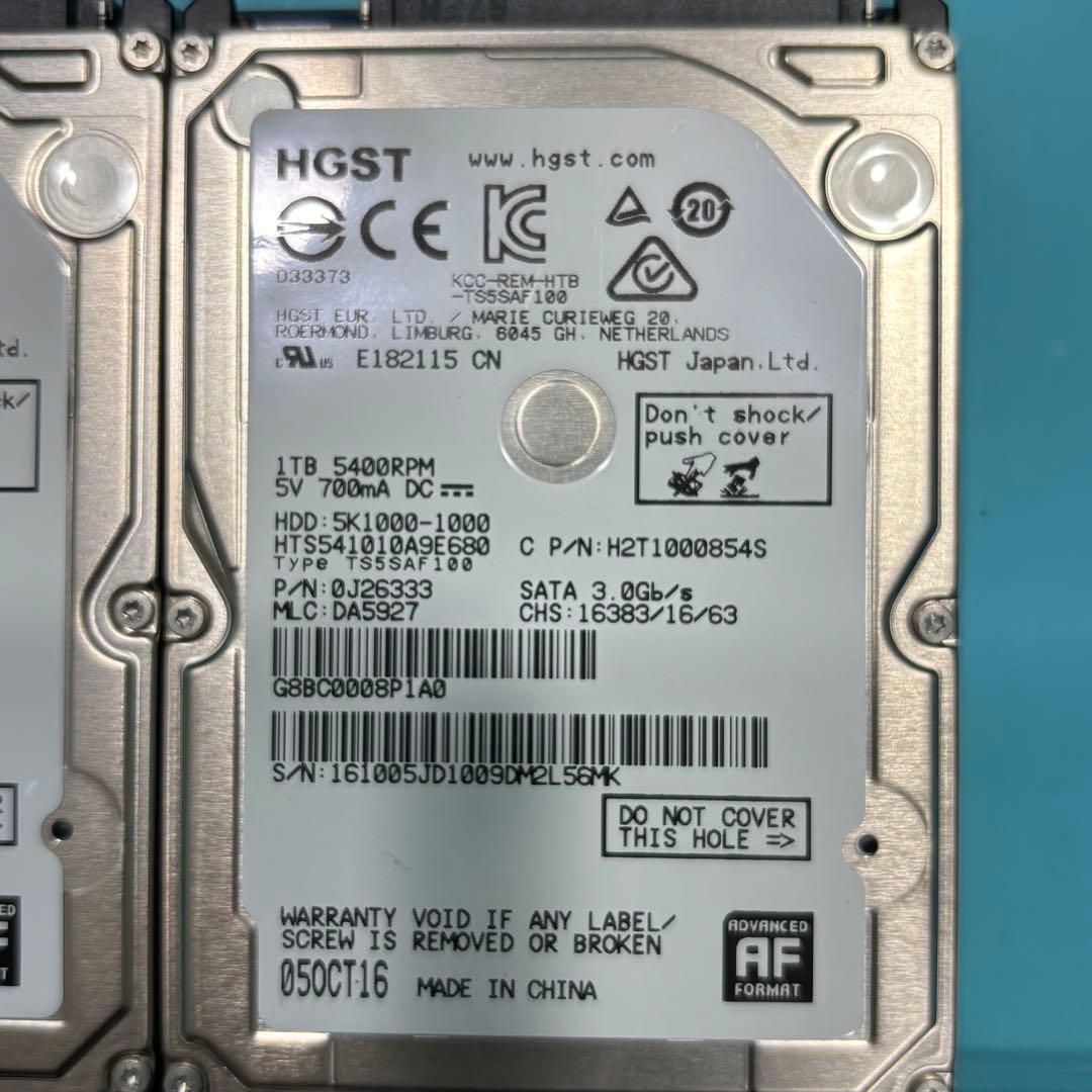 【1TB HDD】★動作良好★2.5インチ★内臓HDD★