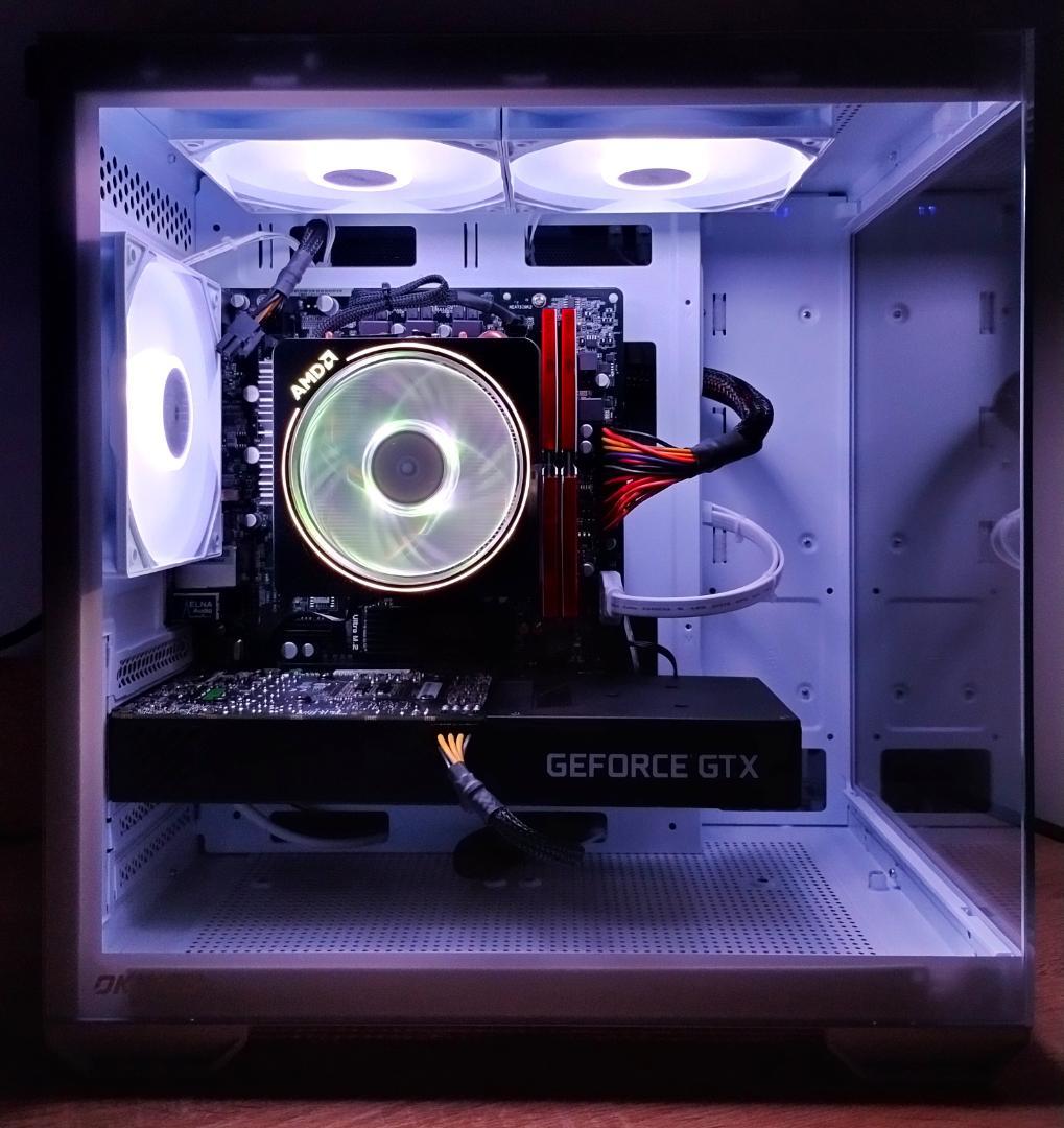ゲーミングPC/Ryzen7 2700/GTX1660Super/メモリ16GB