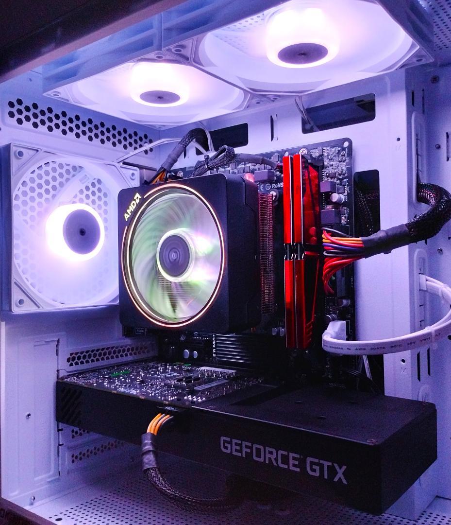 ゲーミングPC/Ryzen7 2700/GTX1660Super/メモリ16GB
