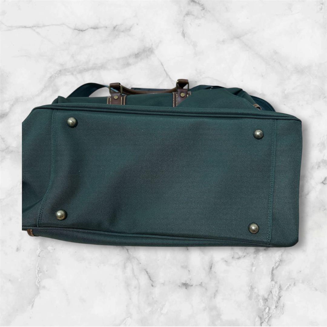 Samsonite サムソナイト　ボストンバッグ　ビジネスバッグ　ダークグリーン