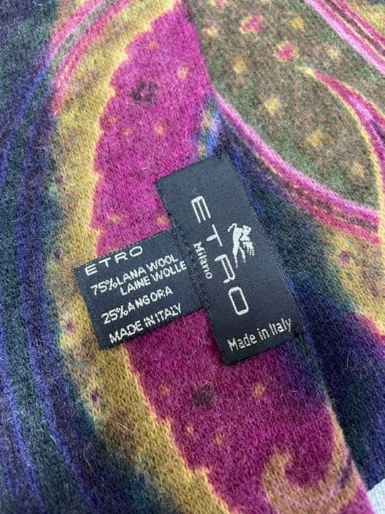 エトロ　ウールストール