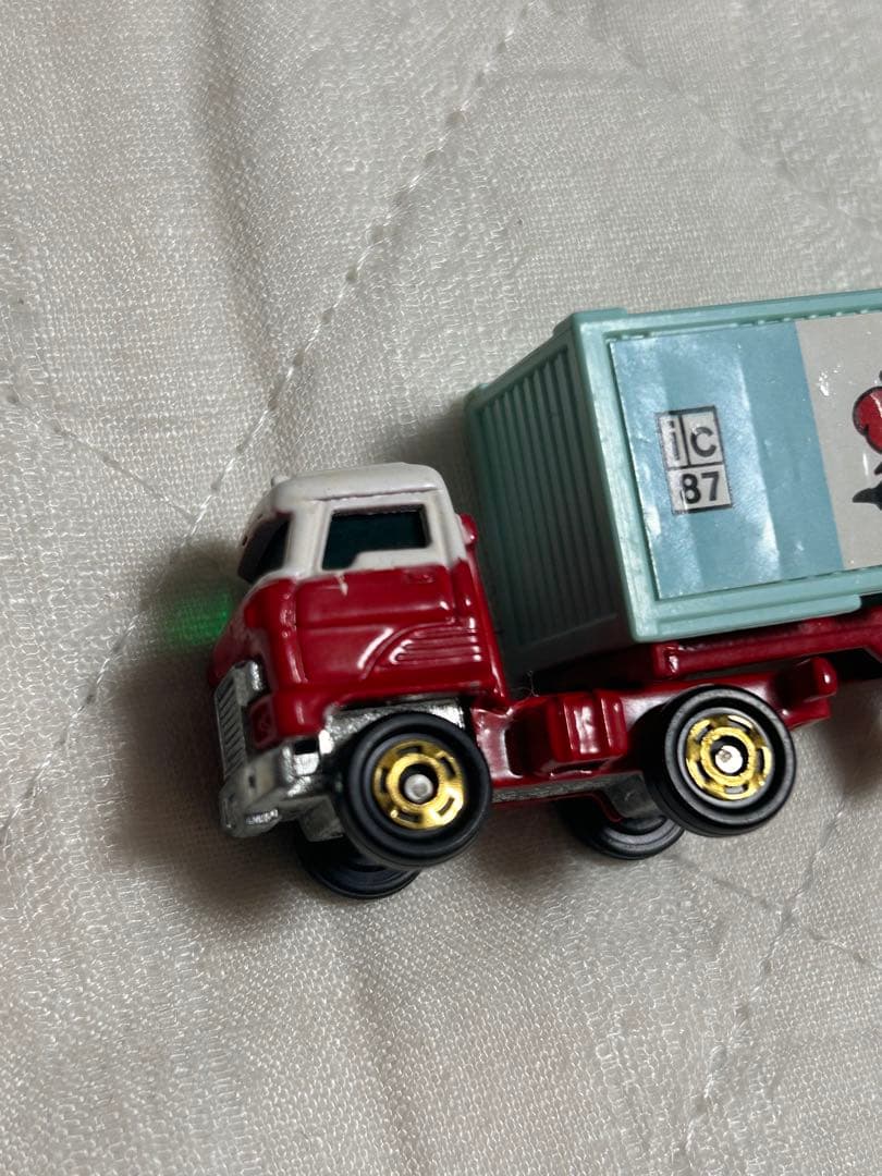 ロングトミカ 日野セミトレーラー 海上コンテナ運搬車 1/100 日本製