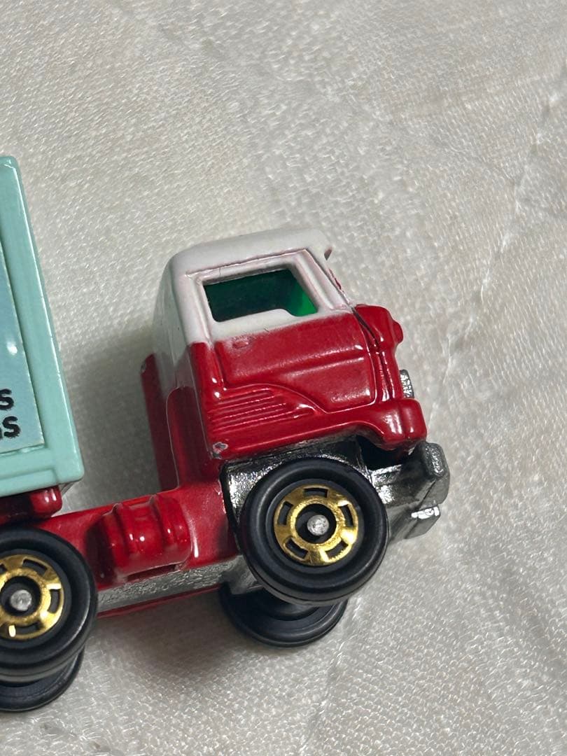 ロングトミカ 日野セミトレーラー 海上コンテナ運搬車 1/100 日本製