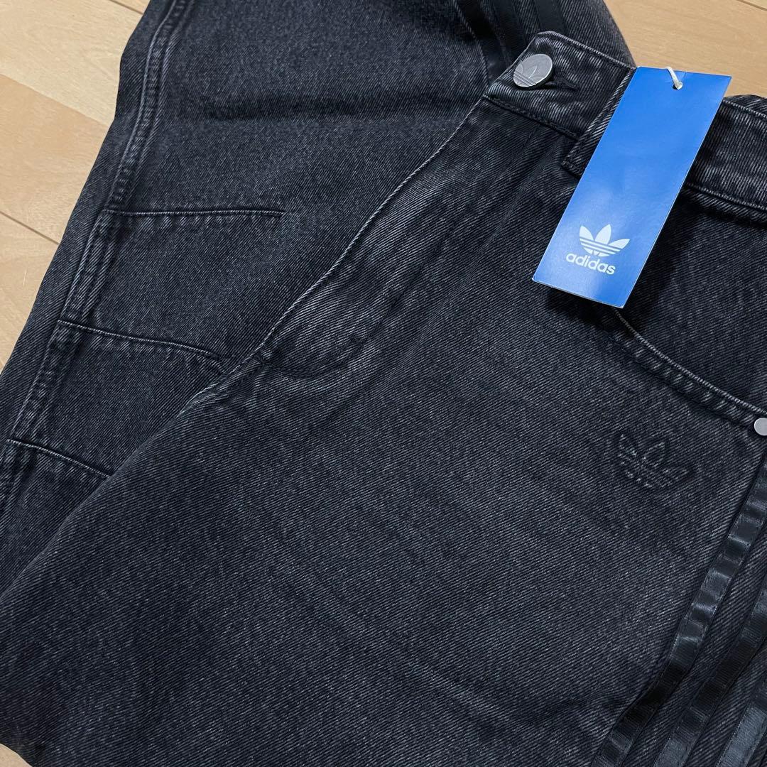 新品25】ADILENIUMシーズン3 バナナフィット ウォッシュドデニムパンツ