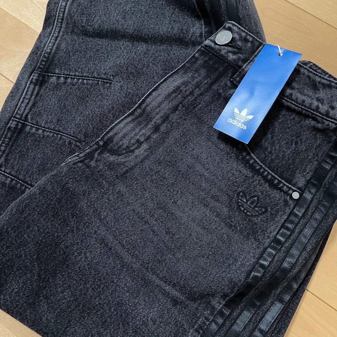 新品25】ADILENIUMシーズン3 バナナフィット ウォッシュドデニムパンツ