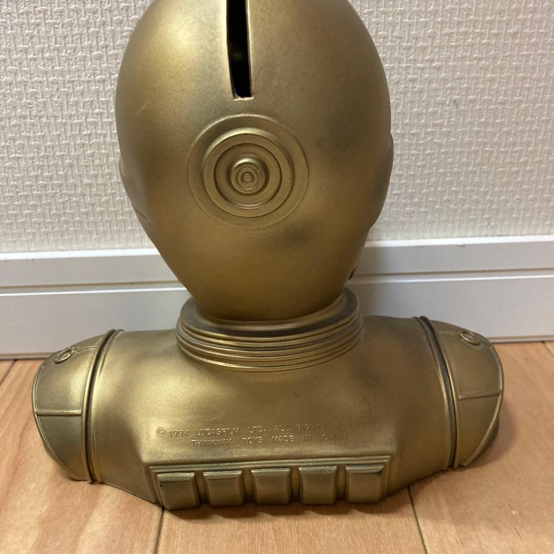 レア　スターウォーズ　C-3PO 上半身　貯金箱